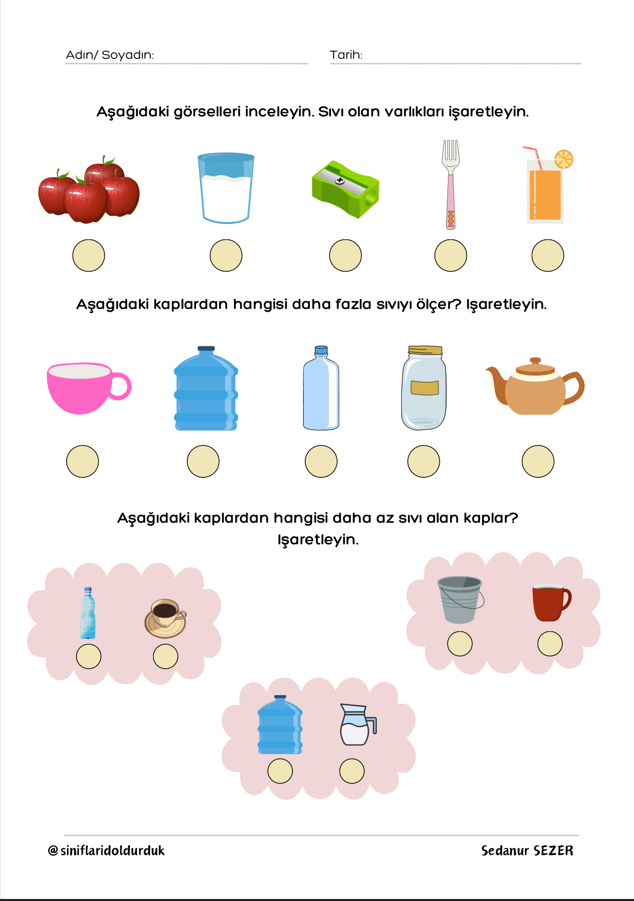 Sıvıları Ölçme